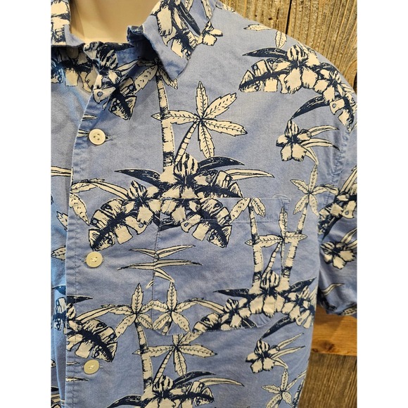 Jachs new York size large hawaiin themed button up men's - Picture 3 of 8